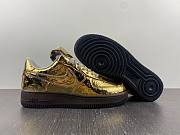 Louis Vuitton Nike Air Force 1 Low By Virgil Abloh Metallic Gold - 4