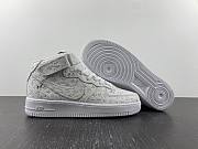 Louis Vuitton Nike Air Force 1 Mid By Virgil Abloh White - 5