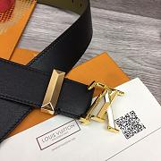 Louis Vuitton Belt LV Pyramide 35MM Kaki - 5