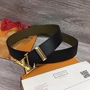 Louis Vuitton Belt LV Pyramide 35MM Kaki - 6
