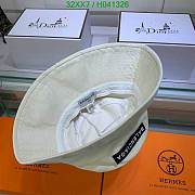 Balenciaga Bucket Hat in White - 2