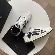 AMIRI Skel Top Low White Black White PS22MFS003-111 - 2