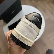 AMIRI Skel Top Low White Black White PS22MFS003-111 - 4