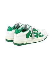 AMIRI Skel Top Low White Green White - 2