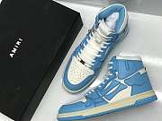 AMIRI Skel Top High Powder Blue White - 2