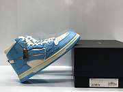 AMIRI Skel Top High Powder Blue White - 4