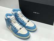 AMIRI Skel Top High Powder Blue White - 3