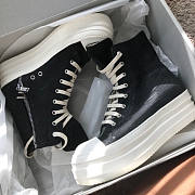 Rick Owens DRKSHDW High Star Black DU01B7800DMET1 - 4