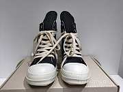 Rick Owens DRKSHDW Black Canvas High Top - 2