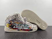 Louis Vuitton Nike Air Force 1 Mid By Virgil Abloh Graffiti - 3