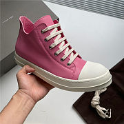 Rick Owens Strobe Low Top Pink - 3