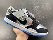 Nike Dunk Low Scrap Black Neutral Grey University Blue White DN5381-001 - 6