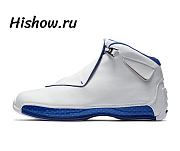 Air Jordan 18 Retro White Sport Royal AA2494-106 - 1