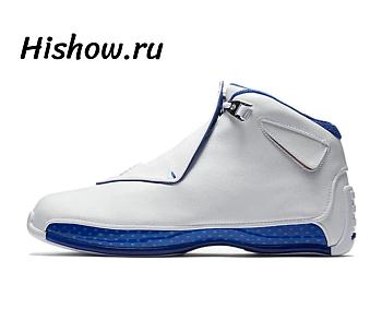 Air Jordan 18 Retro White Sport Royal AA2494-106