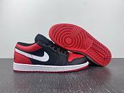 Air Jordan 1 Low Alternate Bred Toe 553558-066 - 5