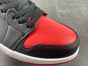 Air Jordan 1 Low Alternate Bred Toe 553558-066 - 6