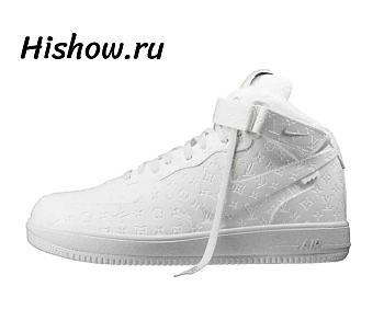 Louis Vuitton Nike Air Force 1 Mid By Virgil Abloh White