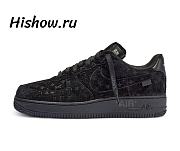 Louis Vuitton Nike Air Force 1 Low By Virgil Abloh Black - 1