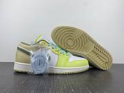 Air Jordan 1 Low Sail White Oil Green FD9906-131 - 6