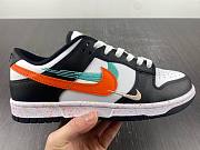 Nike Dunk Low Multiple Swooshes White Washed Teal FD4623-131 - 6