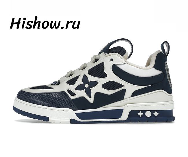 Louis Vuitton LV Skate Sneaker Marine White 1AARRL - 1