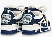 Louis Vuitton LV Skate Sneaker Marine White 1AARRL - 5