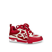 Louis Vuitton LV Skate Sneaker Red White 1AARS5 - 5