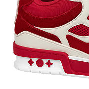 Louis Vuitton LV Skate Sneaker Red White 1AARS5 - 3