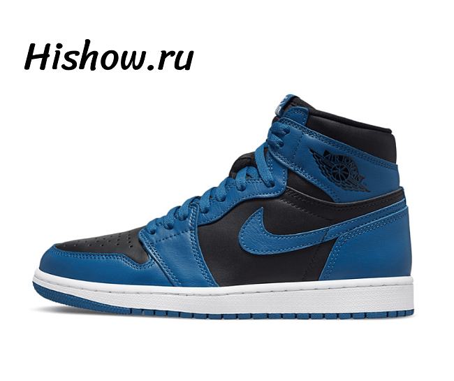 Air Jordan 1 High OG Dark Marina Blue 555088-404  - 1