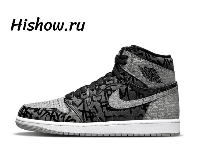 Air Jordan 1 Retro High OG Rebellionaire 555088-036 - 1
