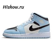 Air Jordan 1 Mid Ice Blue 555112-401 - 1