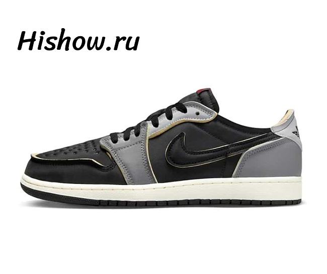 Air Jordan 1 Low OG EX Black Smoke Grey DV0982-006 - 1