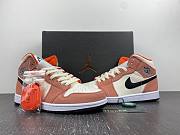 Air Jordan 1 Mid SE Orange Suede DV1336-800 - 5