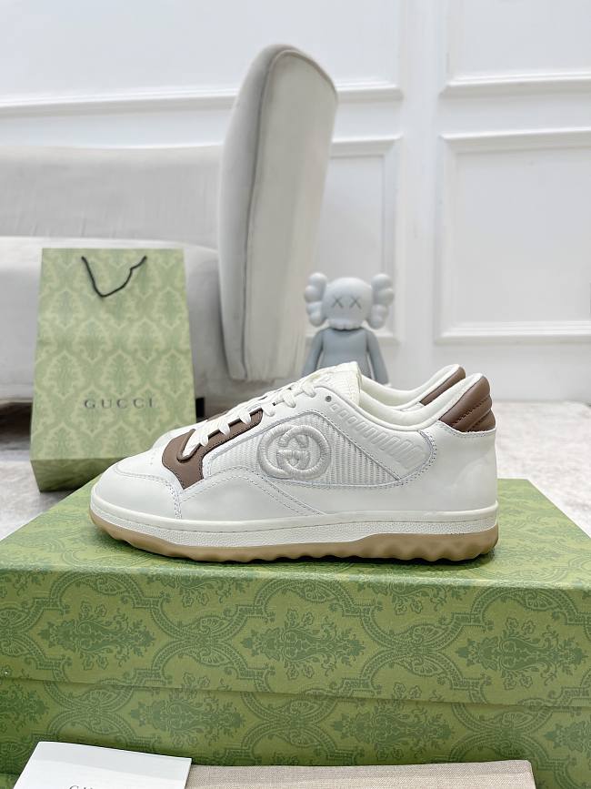 Gucci Mac80 Sneakers White Brown - 1