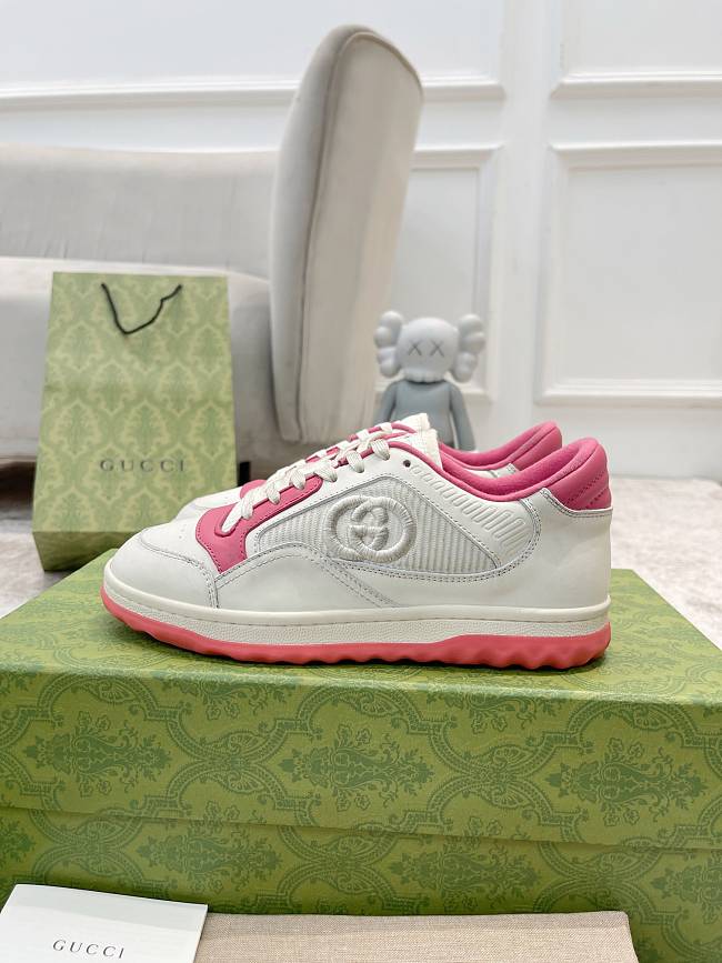 Gucci Mac80 Sneakers White Pink 749909 AAB79 9152 - 1