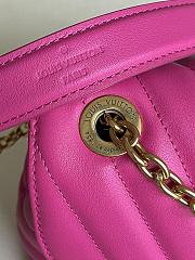 Louis Vuitton New Wave Chain Bag Agathe Rose 24X14X9.5CM - 6