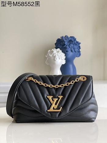 Louis Vuitton New Wave Chain Bag Black 24X14X9.5CM