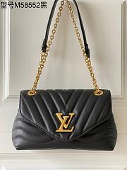 Louis Vuitton New Wave Chain Bag Black 24X14X9.5CM - 2