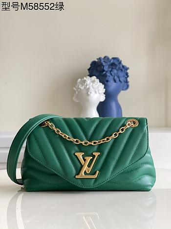Louis Vuitton New Wave Chain Bag Emerald 24X14X9.5CM