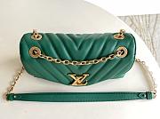 Louis Vuitton New Wave Chain Bag Emerald 24X14X9.5CM - 2