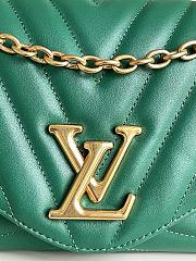 Louis Vuitton New Wave Chain Bag Emerald 24X14X9.5CM - 3