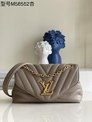 Louis Vuitton New Wave Chain Bag Taupe 24X14X9.5CM - 1