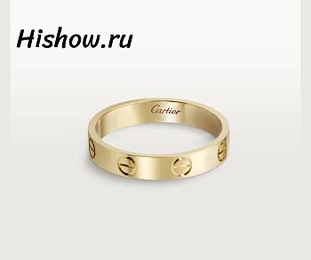 Cartier Ring Love Wedding Band Gold 3.6 mm