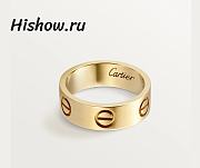 Cartier Ring Love Wedding Band Gold 5.5 mm - 1