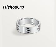 Cartier Ring Love Wedding Band Platinum 5.5 mm - 1