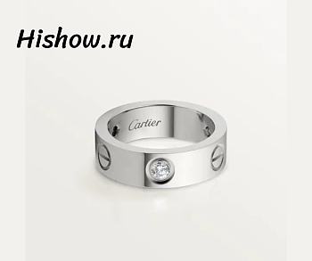 Cartier Ring Leve Gold 3 Platinum 5.5 mm