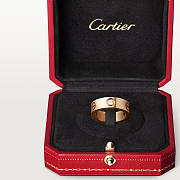 Cartier Ring Leve Gold 3 Rose Gold 5.5 mm - 3