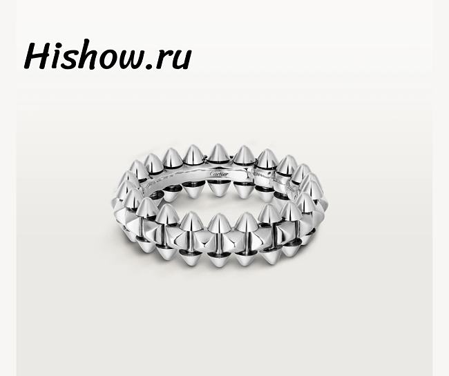 Clash De Cartier Ring Small Model Silver 6.4 mm - 1