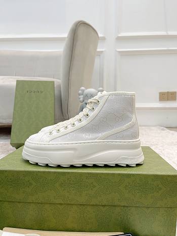 Gucci High Top Sneakers White ‎746767 20Q20 9044