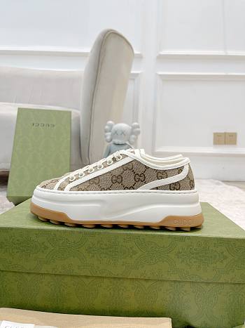 Gucci Sneakers Beige and Ebony 746766 20Q20 9745